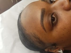 Eyebrow Tattoo result by Arches by Alyssa Certified Microblading Artist in Rockford, IL