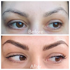 Eyebrow Tattoo result by Arches Eyebrow Microblading in Sonoma, CA