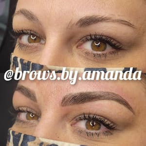 Eyebrow Tattoo result by Archievable Brow Studio in Seguin, TX