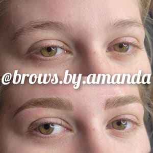 Eyebrow Tattoo result by Archievable Brow Studio in Seguin, TX