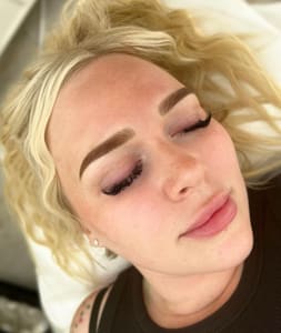 Eyebrow Tattoo result by Areté Aesthetics in Snohomish, WA