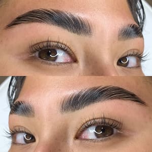 Eyebrow Tattoo result by Areté Aesthetics in Snohomish, WA