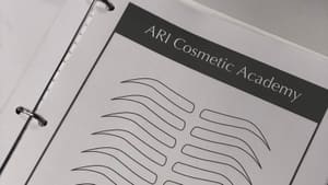 Eyebrow Tattoo result by ARI Cosmetic Microblading Academy in Ferndale, MI