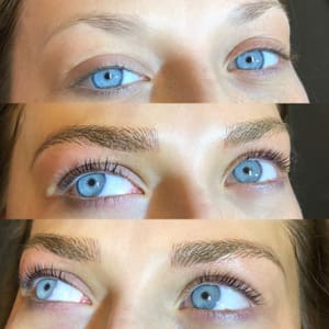 Eyebrow Tattoo result by ARI Cosmetic Microblading Academy in Ferndale, MI