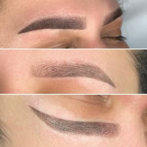 Eyebrow Tattoo result by Ariana Permanent Makeup in Katy, TX