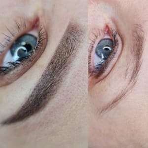 Eyebrow Tattoo result by Ariana Permanent Makeup in Katy, TX