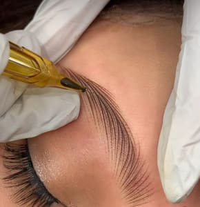 Eyebrow Tattoo result by Ariava Brows & Beauty in Park Ridge, IL