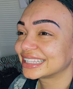 Eyebrow Tattoo result by Ariava Brows & Beauty in Park Ridge, IL