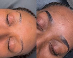 Eyebrow Tattoo result by Ariel Nicole Artistry in Montgomery, AL
