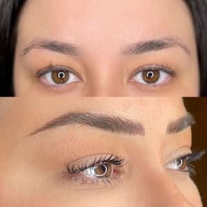 Eyebrow Tattoo result by Aries True-Beauty Brows, LLC in El Paso, TX