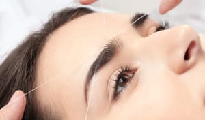 Eyebrow Tattoo result by Aristo Brows Threading Studio in Palmdale, CA