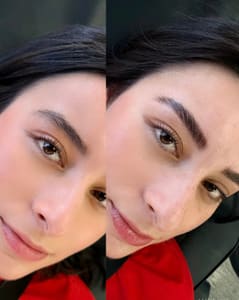 Eyebrow Tattoo result by ARK Brows & Beauty in Lomita, CA