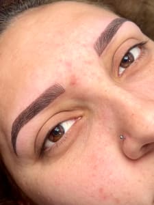 Eyebrow Tattoo result by Arle Glam Glow in Lexington, KY
