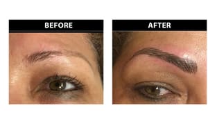 Eyebrow Tattoo result by Arlington NOVA LASER & 3D MICROBLADING in Arlington, VA