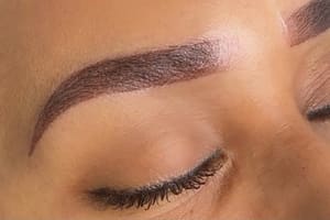 Eyebrow Tattoo result by Armani Brow Studio in West Park, FL