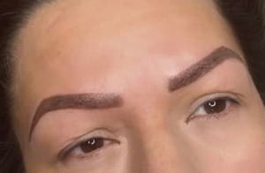 Eyebrow Tattoo result by Armani Brow Studio in West Park, FL