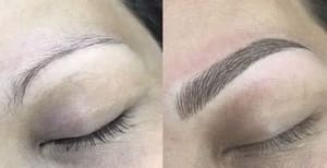 Eyebrow Tattoo result by Armina’s Beauty Ink in La Verne, CA