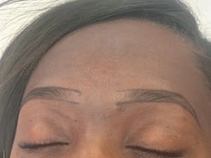 Eyebrow Tattoo result by ART iBrow Threading Salon in Riverside, CA
