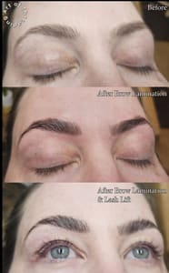 Eyebrow Tattoo result by Art of Threading in Frederick, MD