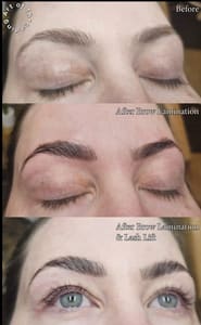 Eyebrow Tattoo result by Art of Threading in Frederick, MD