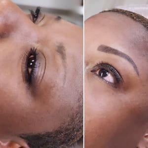 Eyebrow Tattoo result by Artful Beauty Studio in University Place, WA