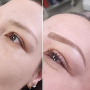 Eyebrow Tattoo result by Artful Beauty Studio in University Place, WA