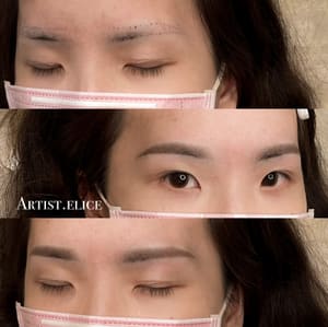 Eyebrow Tattoo result by Artist.elice Permanent Makeup in Lone Tree, CO