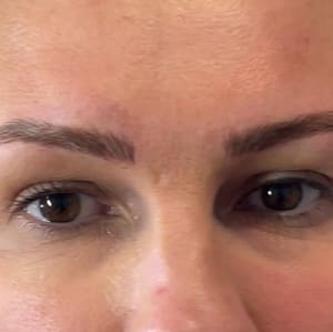 Eyebrow Tattoo result by Artistic Ayes Microblading Wilmington NC in Leland, NC