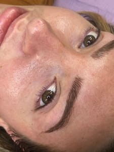 Eyebrow Tattoo result by Artistic Ayes Microblading Wilmington NC in Leland, NC