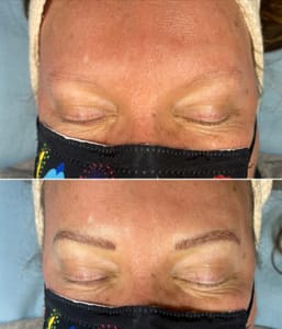 Eyebrow Tattoo result by Artistic Beauty & Ink in Walla Walla, WA