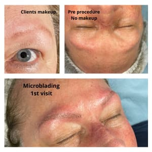 Eyebrow Tattoo result by Artistic Beauty & Ink in Walla Walla, WA