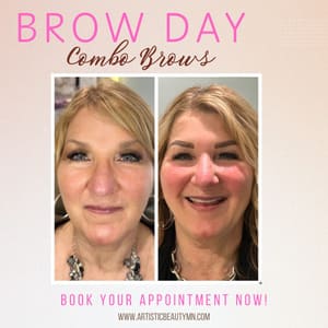 Eyebrow Tattoo result by Artistic Beauty Microblading Studio in Buffalo, MN