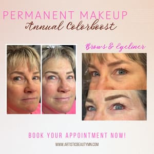 Eyebrow Tattoo result by Artistic Beauty Microblading Studio in Buffalo, MN