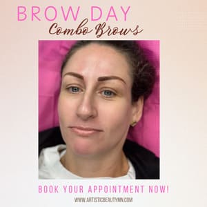 Eyebrow Tattoo result by Artistic Beauty Microblading Studio in Buffalo, MN