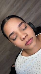 Eyebrow Tattoo result by Artistry Beauty Salon in Houston, TX