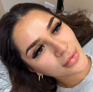 Eyebrow Tattoo result by Artistry Beauty Salon in Houston, TX