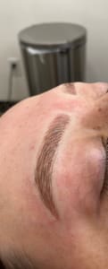 Eyebrow Tattoo result by Artistry Brow Studio in Bakersfield, CA