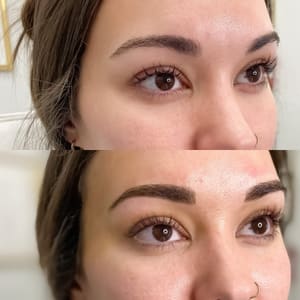 Eyebrow Tattoo result by Artistry by Aileen in Dallas, TX
