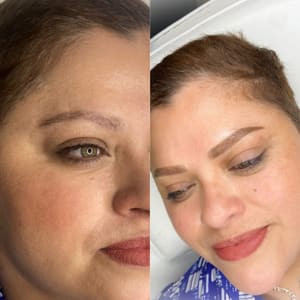 Eyebrow Tattoo result by Artistry by Aileen in Dallas, TX