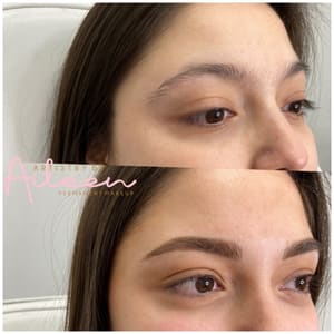 Eyebrow Tattoo result by Artistry by Aileen in Dallas, TX