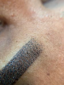 Eyebrow Tattoo result by Artistry Of The Soul in Miami Lakes, FL
