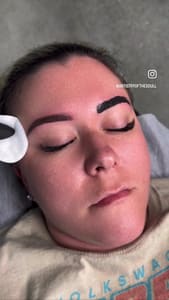 Eyebrow Tattoo result by Artistry Of The Soul in Miami Lakes, FL