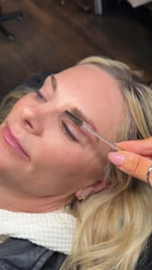 Eyebrow Tattoo result by Artistryaestheticsbyausha in Midvale, UT