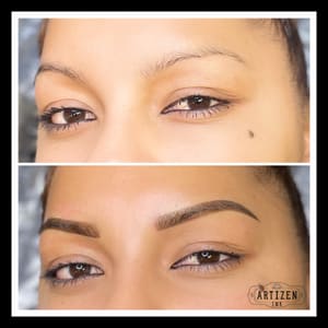 Eyebrow Tattoo result by Artizen Ink in San Jose, CA