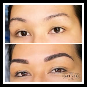 Eyebrow Tattoo result by Artizen Ink in San Jose, CA