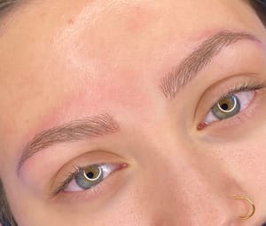 Eyebrow Tattoo result by Aruna SPA Microblading Staten Island in Staten Island, NY