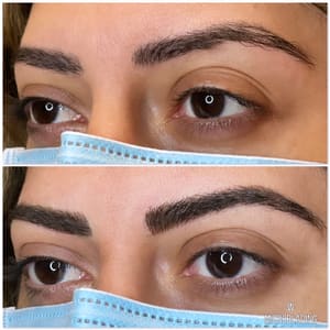 Eyebrow Tattoo result by Arya at W Microblading in Woodland Hills, CA