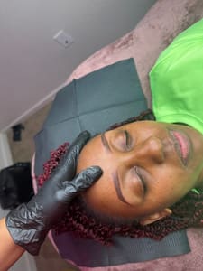 Eyebrow Tattoo result by As Artistry Brow Studio in Mckinney, TX