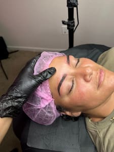 Eyebrow Tattoo result by As Artistry Brow Studio in Mckinney, TX