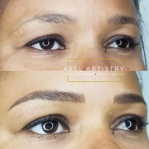 Eyebrow Tattoo result by Asel Artistry in Perth Amboy, NJ
